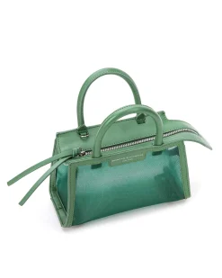 Brandon Blackwood Crossbody Bags>Arlen Bag Green Mesh