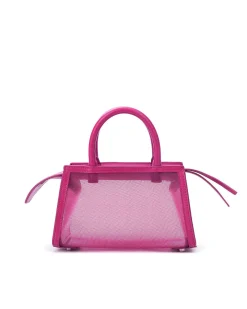 Brandon Blackwood Crossbody Bags>Arlen Bag Pink Mesh