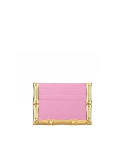 Brandon Blackwood Cardholders>Bamboo B Card Holder Pink