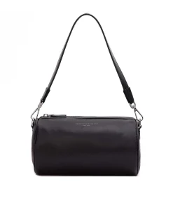 Brandon Blackwood Crossbody Bags>Bianca Duffle Black Puffer Nylon