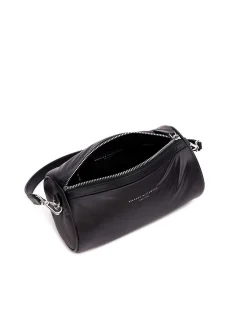 Brandon Blackwood Crossbody Bags>Bianca Duffle Black Puffer Nylon
