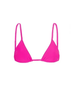 Brandon Blackwood Tops>Bikini Swim Top Hot Pink