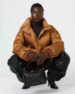 Brandon Blackwood Shoulder Bags>Cortni Bag Black Leather