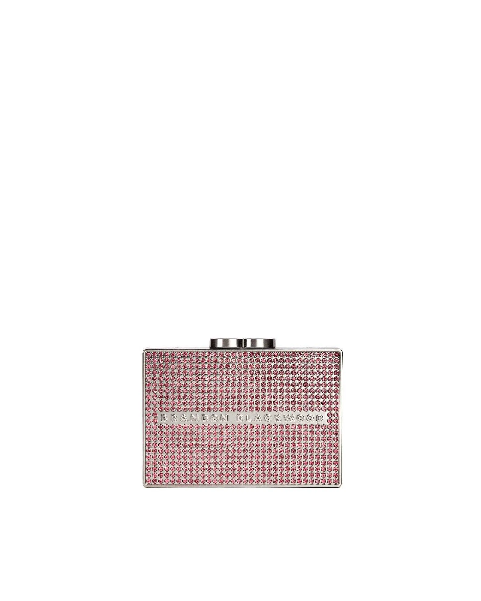 Brandon Blackwood Wallets>Crystal Card Case Rose Crystal