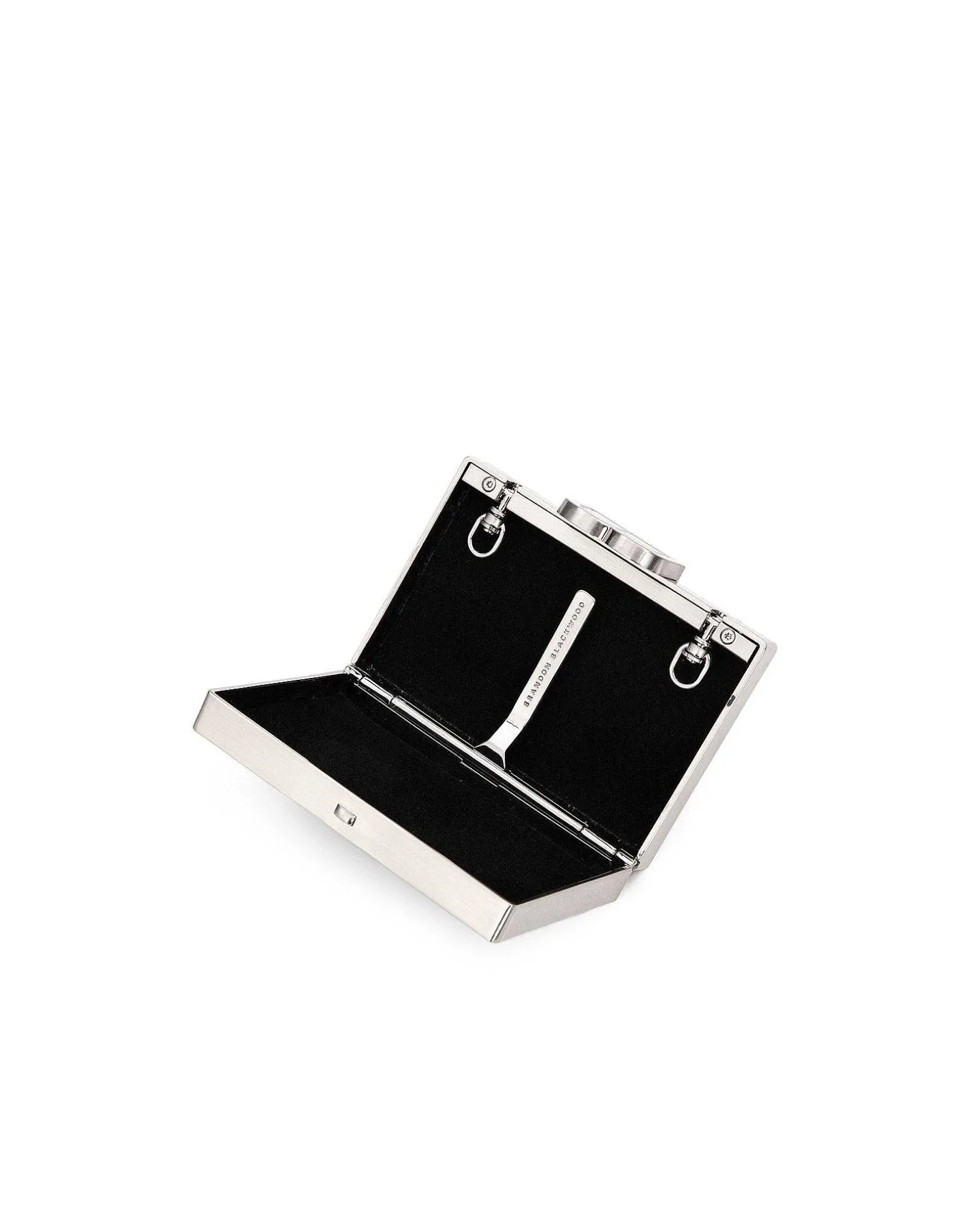 Brandon Blackwood Wallets>Crystal Card Case Rose Crystal