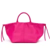 Brandon Blackwood Tote Bags>Haughton Tote Hot Pink Leather