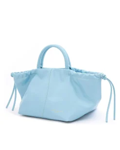 Brandon Blackwood Tote Bags>Haughton Tote Baby Blue Leather