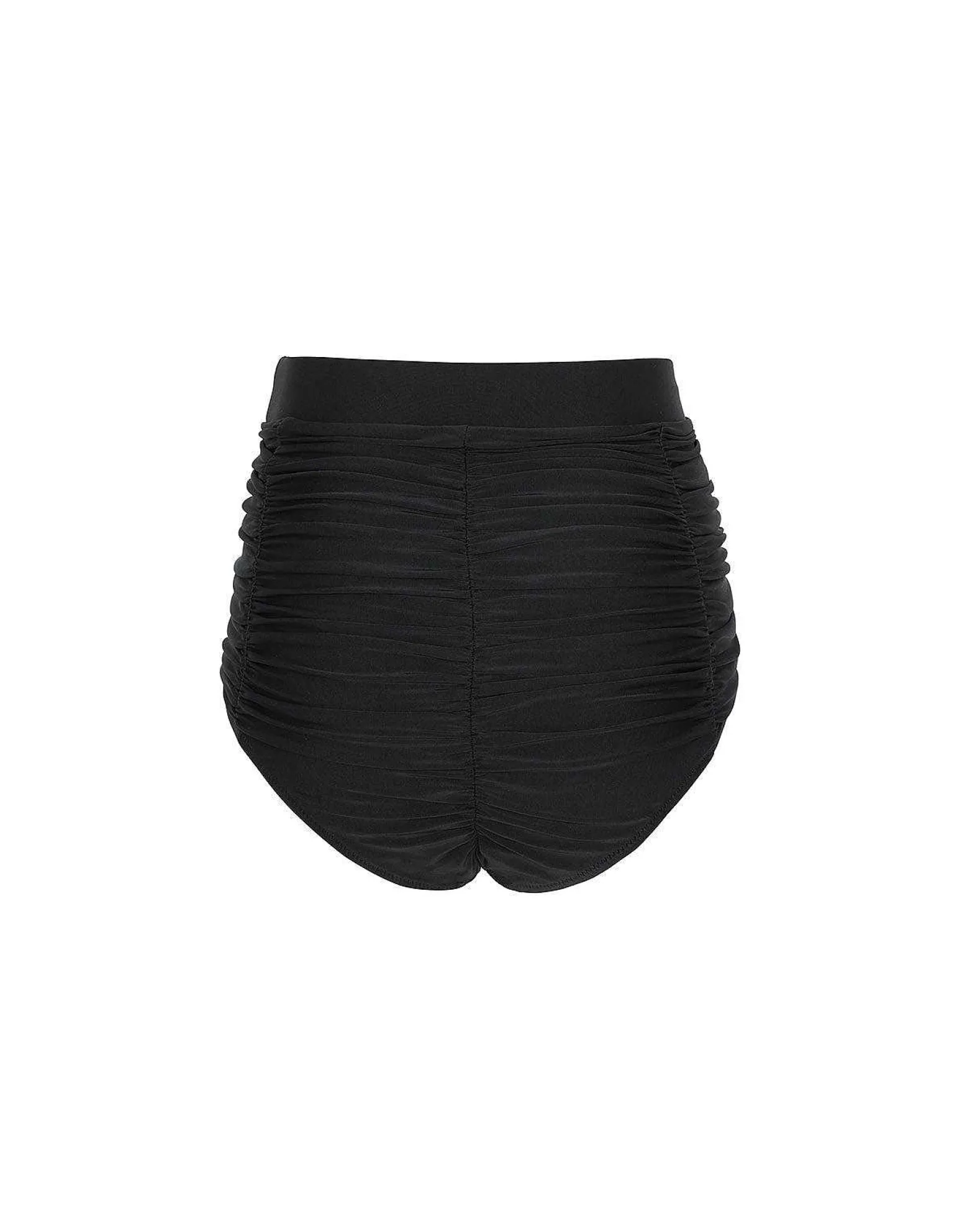 Brandon Blackwood Bottoms>High-Waist Swim Bottom Black