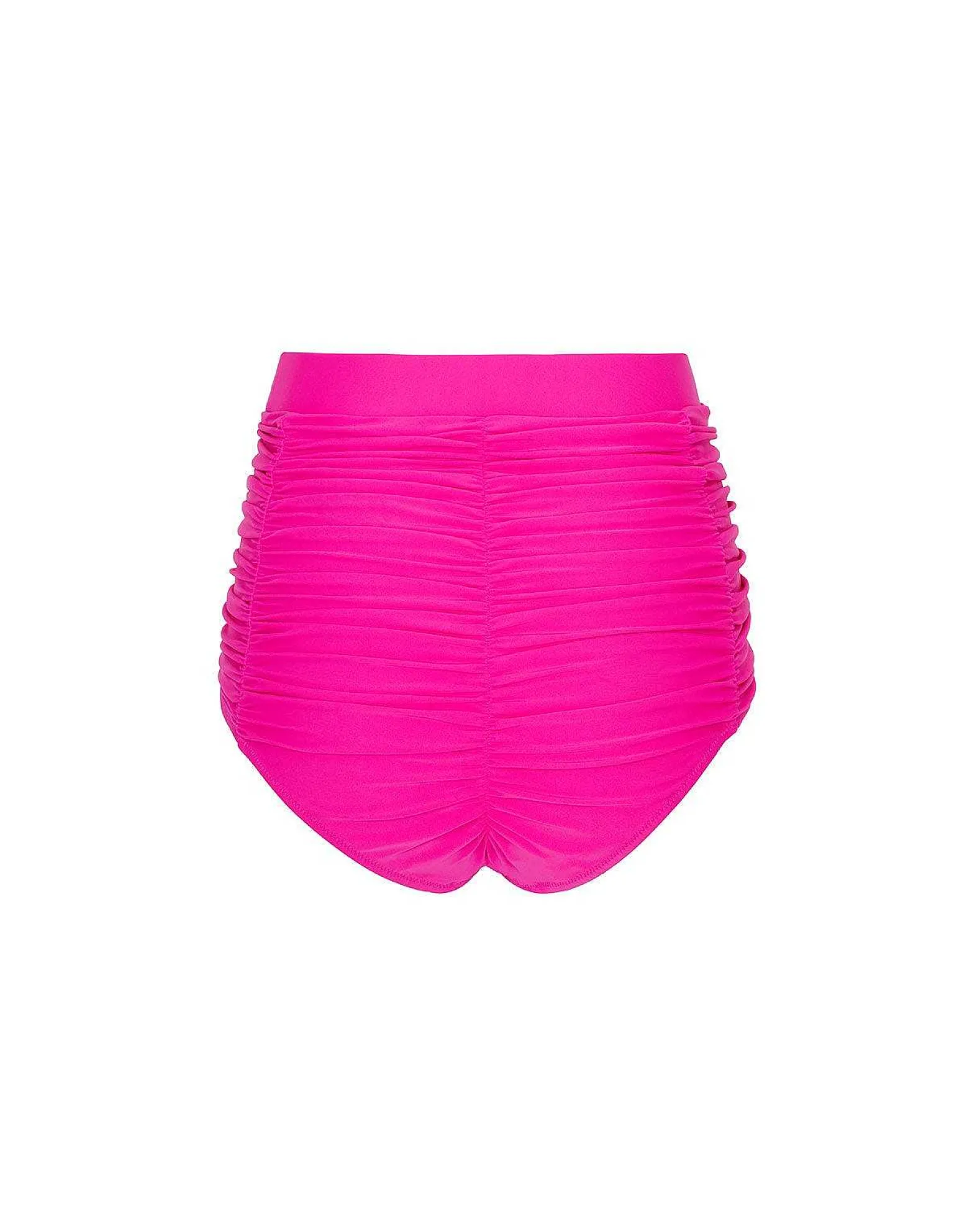 Brandon Blackwood Bottoms>High-Waist Swim Bottom Hot Pink