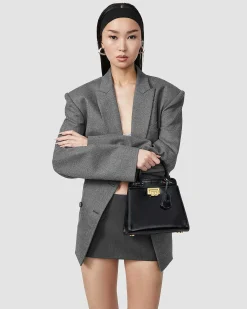 Brandon Blackwood Top Handle Bags>Jasmine Bag Black