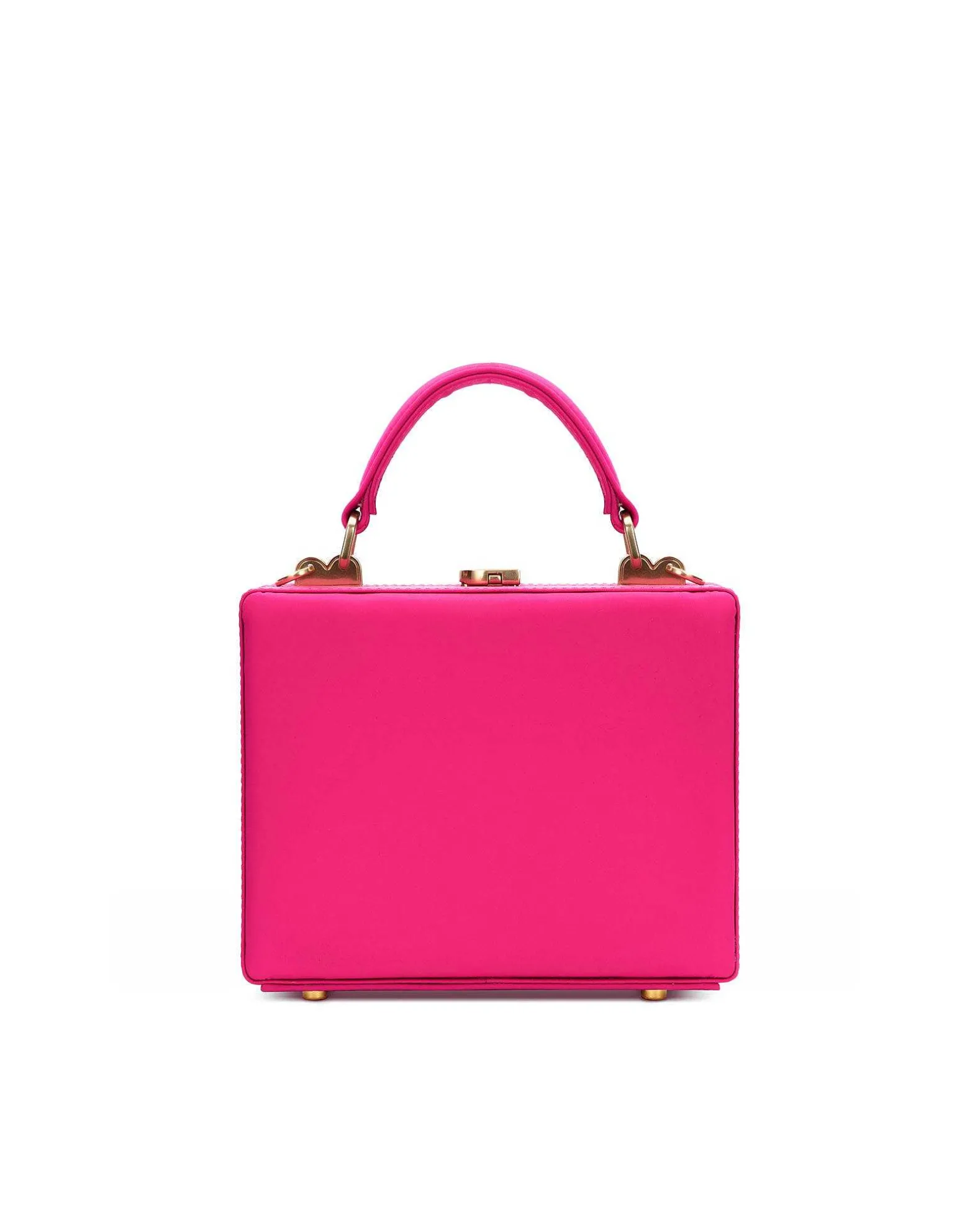 Brandon Blackwood Top Handle Bags>Kendrick Trunk Bright Fuchsia Nylon