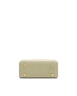 Brandon Blackwood Top Handle Bags>Kendrick Trunk Green Denim