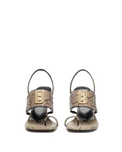 Brandon Blackwood Sandals>Kingston Sandal Natural Snakeskin