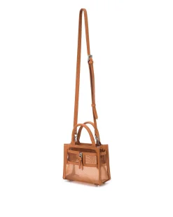 Brandon Blackwood Crossbody Bags>Kuei Bag Brown Mesh