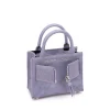 Brandon Blackwood Crossbody Bags>Kuei Bag Purple Ponyhair