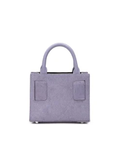 Brandon Blackwood Crossbody Bags>Kuei Bag Purple Ponyhair