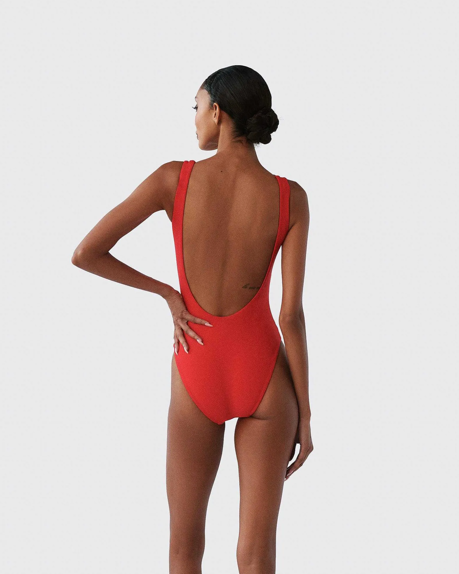 Brandon Blackwood One-Piece>Logo One-Piece Swimsuit Red/Candy Pink Logo
