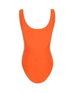 Brandon Blackwood One-Piece>Logo One-Piece Swimsuit Orange/Candy Pink Logo