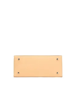 Brandon Blackwood Crossbody Bags>Marcy Ave Tote Beige Leather