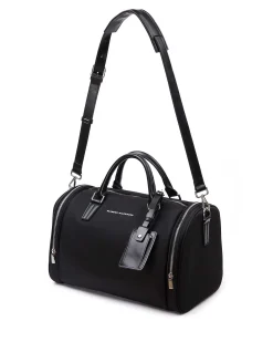 Brandon Blackwood Duffle Bags>Medium Duffle Black Nylon