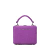 Brandon Blackwood Crossbody Bags>Mini Kendrick Trunk Deep Purple Terrycloth