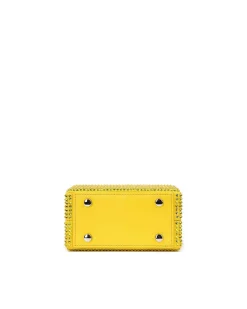 Brandon Blackwood Crossbody Bags>Mini Kendrick Trunk Citrine Mini Crystals