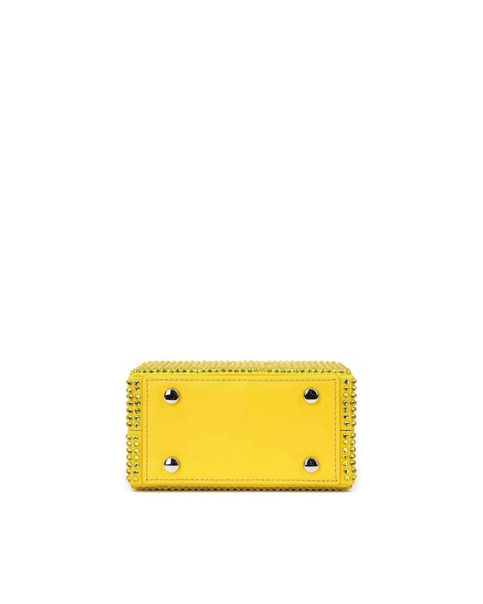 Brandon Blackwood Crossbody Bags>Mini Kendrick Trunk Citrine Mini Crystals