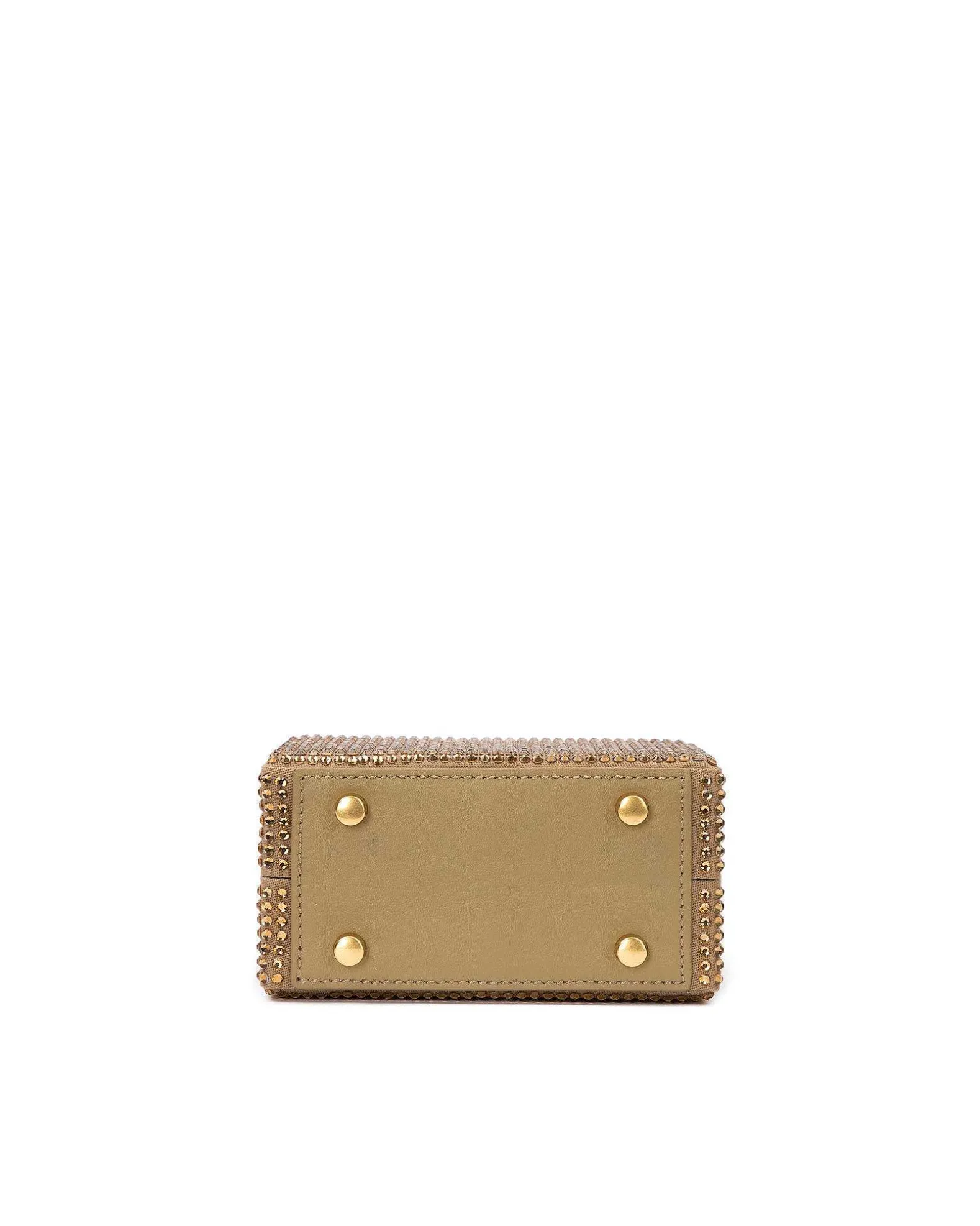 Brandon Blackwood Crossbody Bags>Mini Kendrick Trunk Light Colorado Topaz Mini Crystals