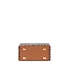 Brandon Blackwood Crossbody Bags>Mini Kendrick Trunk Brown Leopard Mini Crystals