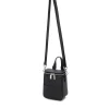 Brandon Blackwood Crossbody Bags>Mini Portmore Black Leather