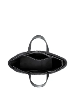 Brandon Blackwood Tote Bags>Morell Tote Black Shearling