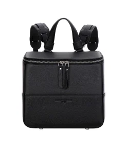 Brandon Blackwood Backpacks>Portmore Backpack Black Leather