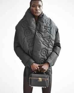 Brandon Blackwood Outerwear>Puffer Scarf Black/Nylon