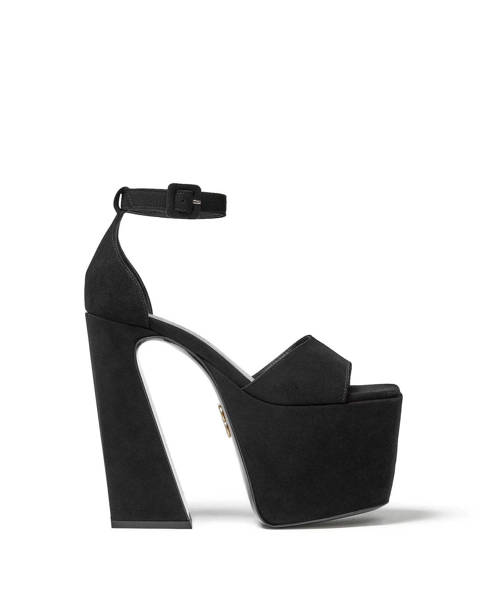 Brandon Blackwood Platforms>Sali Pump Black Suede