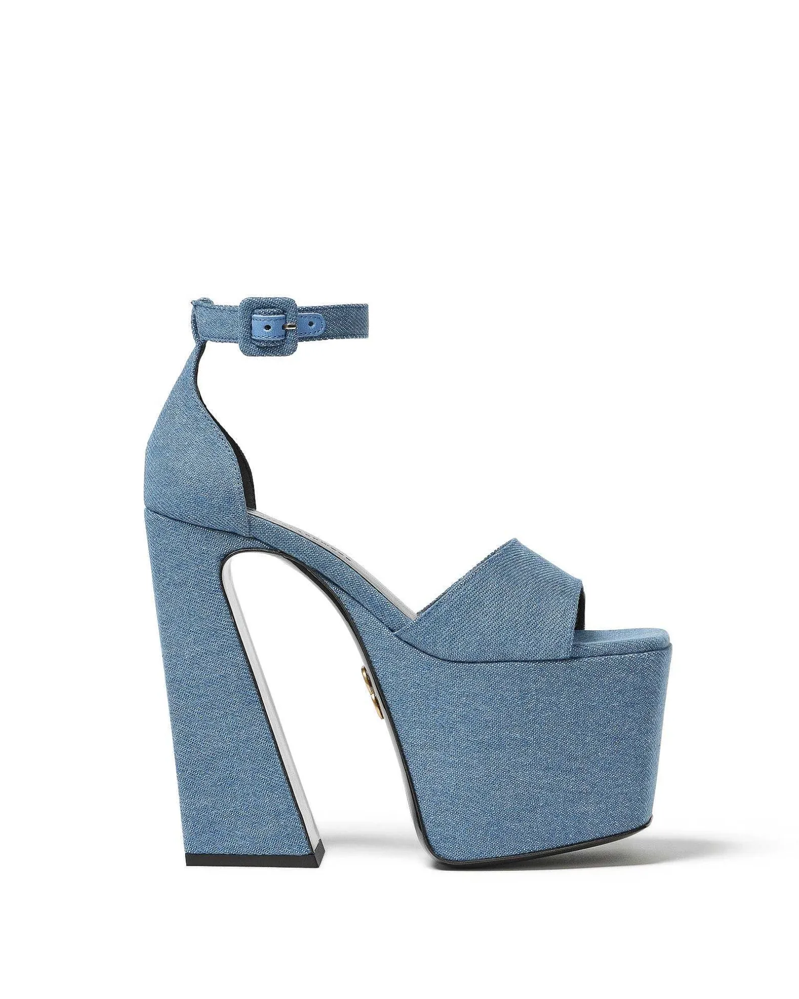 Brandon Blackwood Platforms>Sali Pump Denim
