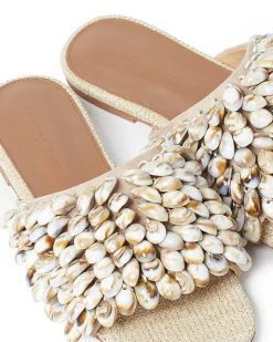 Brandon Blackwood Sandals>Sisal Flat Tan