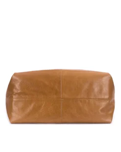 Brandon Blackwood Crossbody Bags>Sylvia Bag Tan Cracked Leather