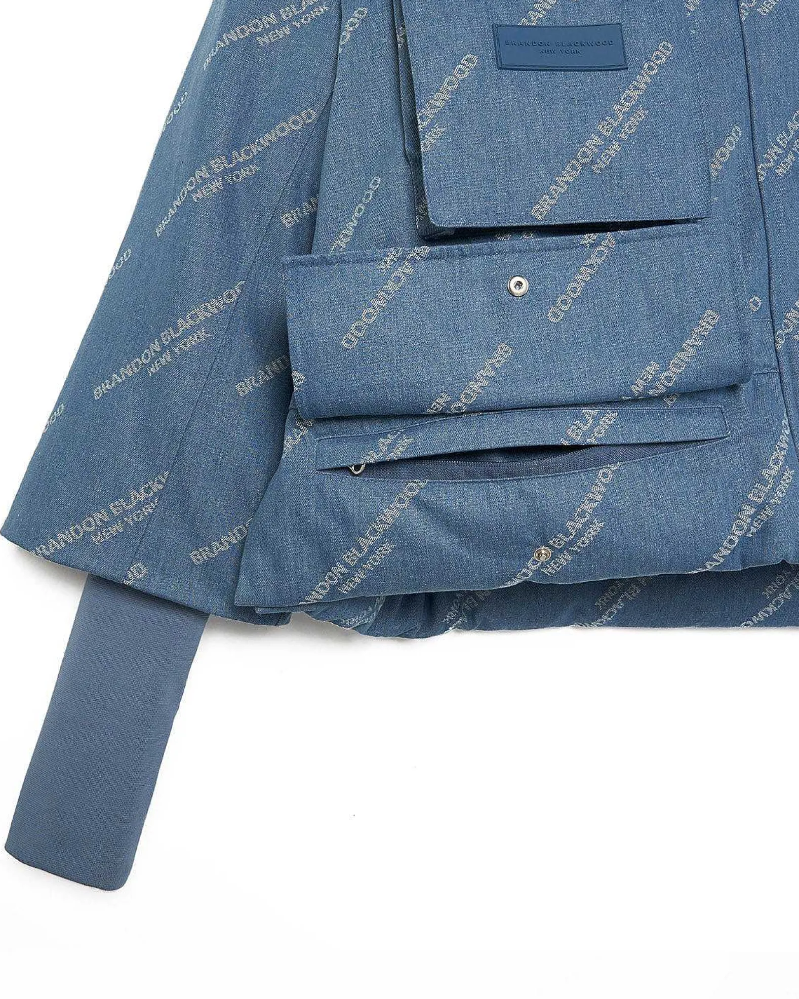 Brandon Blackwood Outerwear>The Best Winter Coat Logo Denim