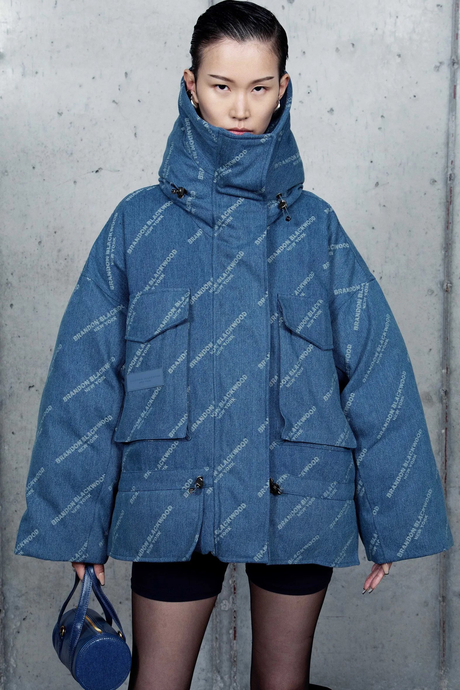 Brandon Blackwood Outerwear>The Best Winter Coat Logo Denim